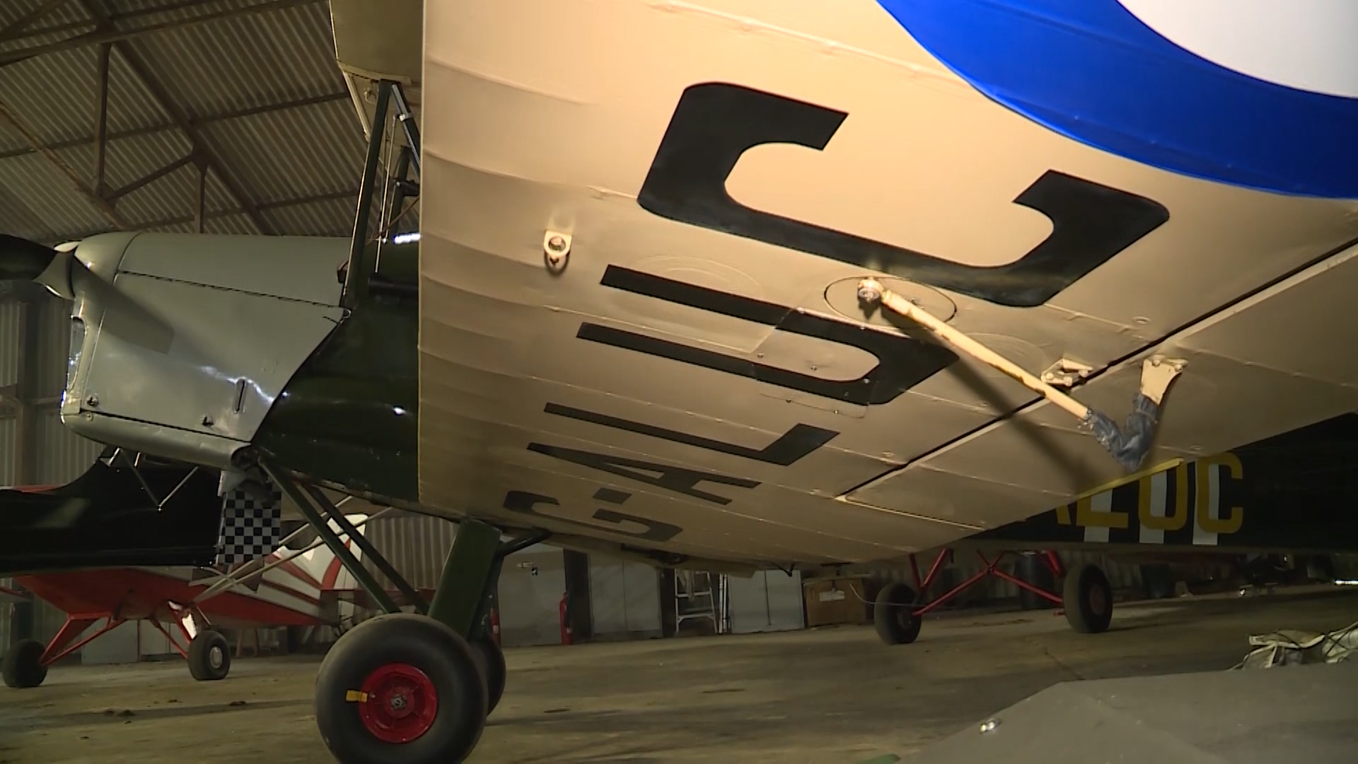 Tiger Moth plane in Yorkshire 230519 CREDIT BFBS.jpg 