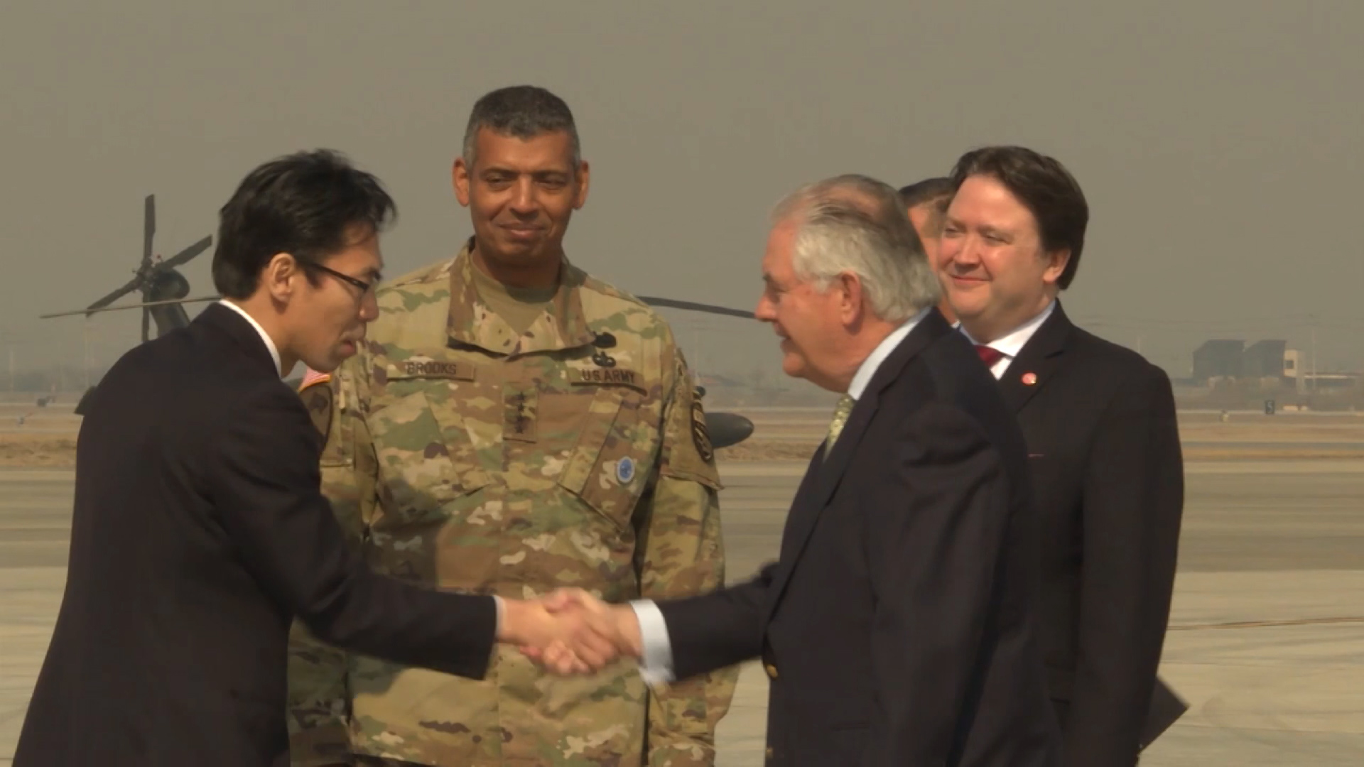 Tillerson In Seoul