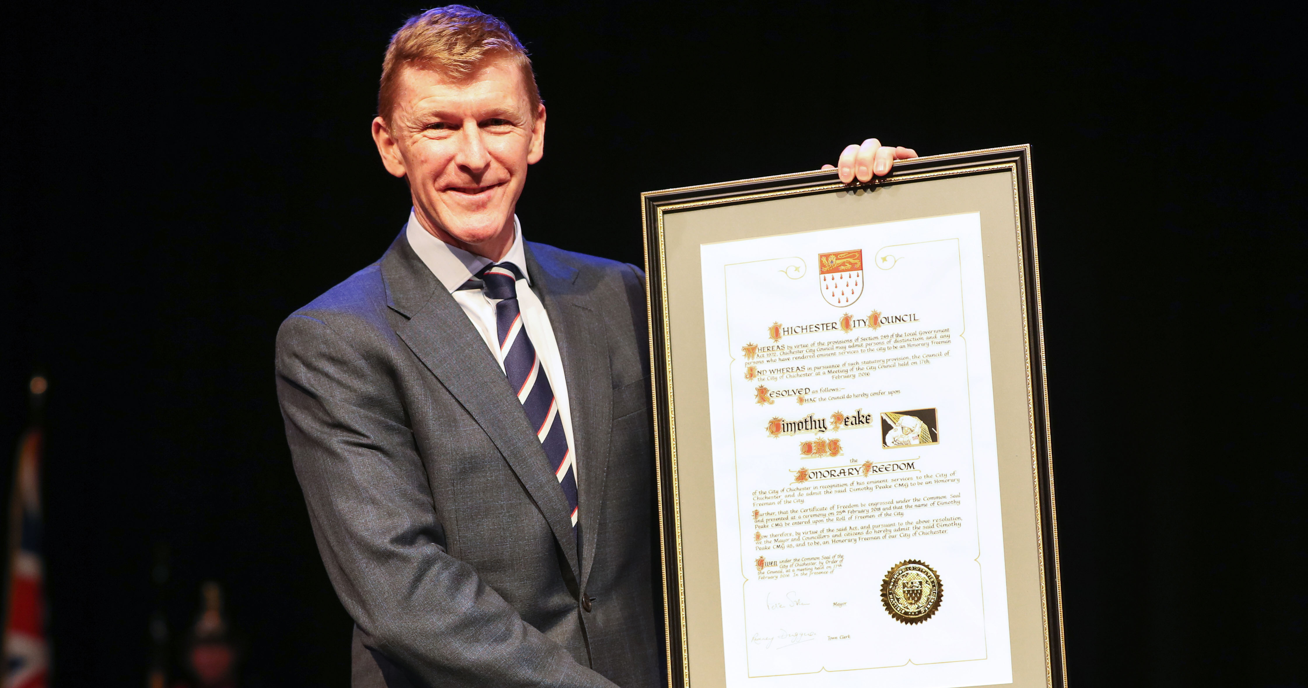 Major Tim Peake