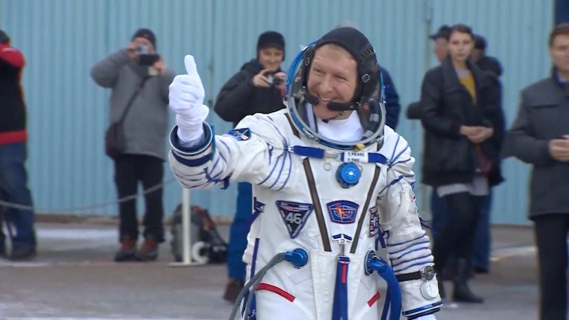 The UK Space Agency has paid tribute to Tim Peake (Picture: ESA).