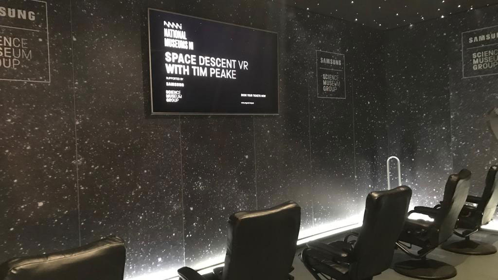 Tim Peake Virtual Reality Credit BFBS Cherry Casey