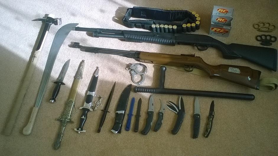 Vehvilainen's weapons