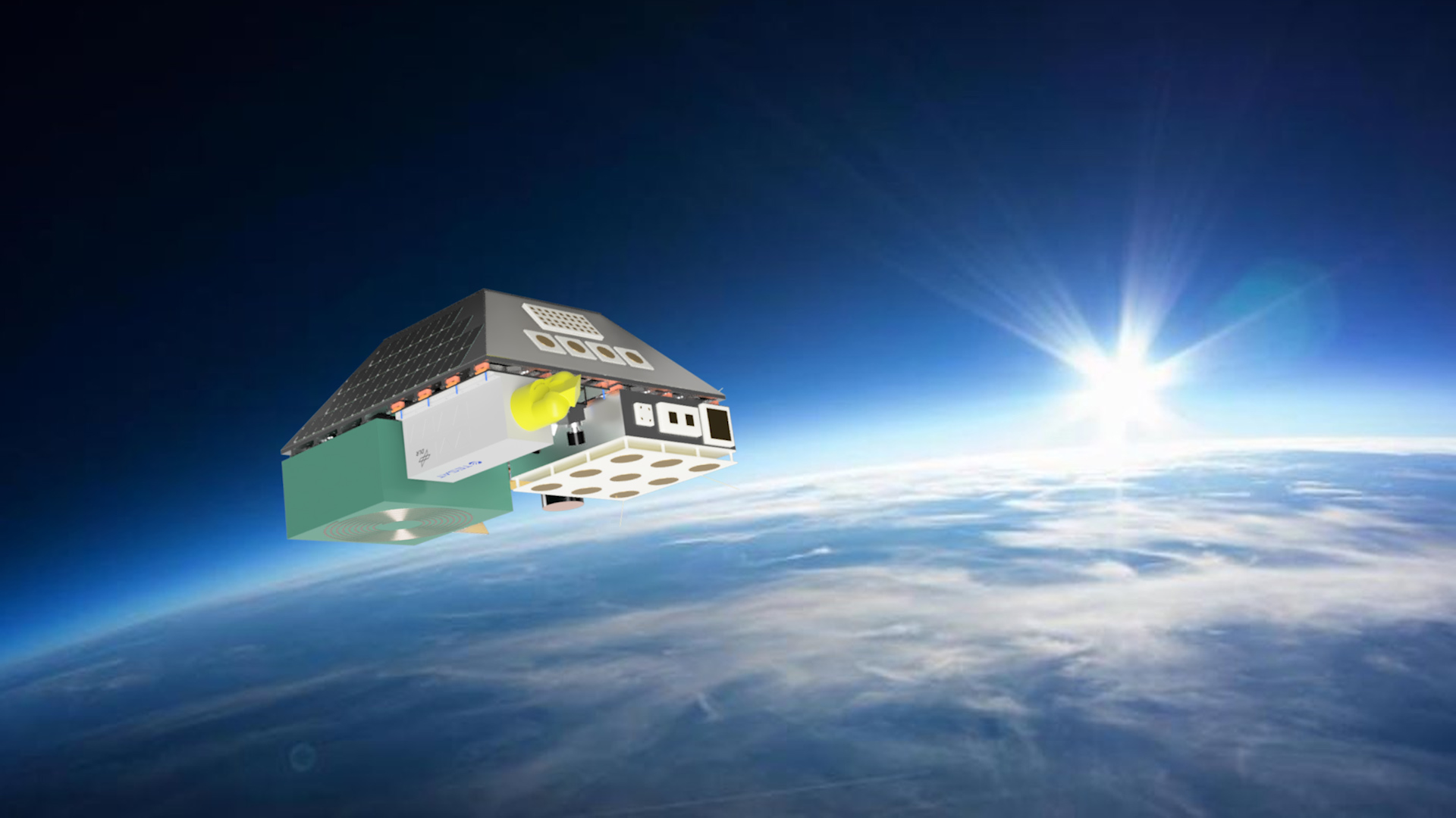 'Titania' concept satellite (Picture: MOD).