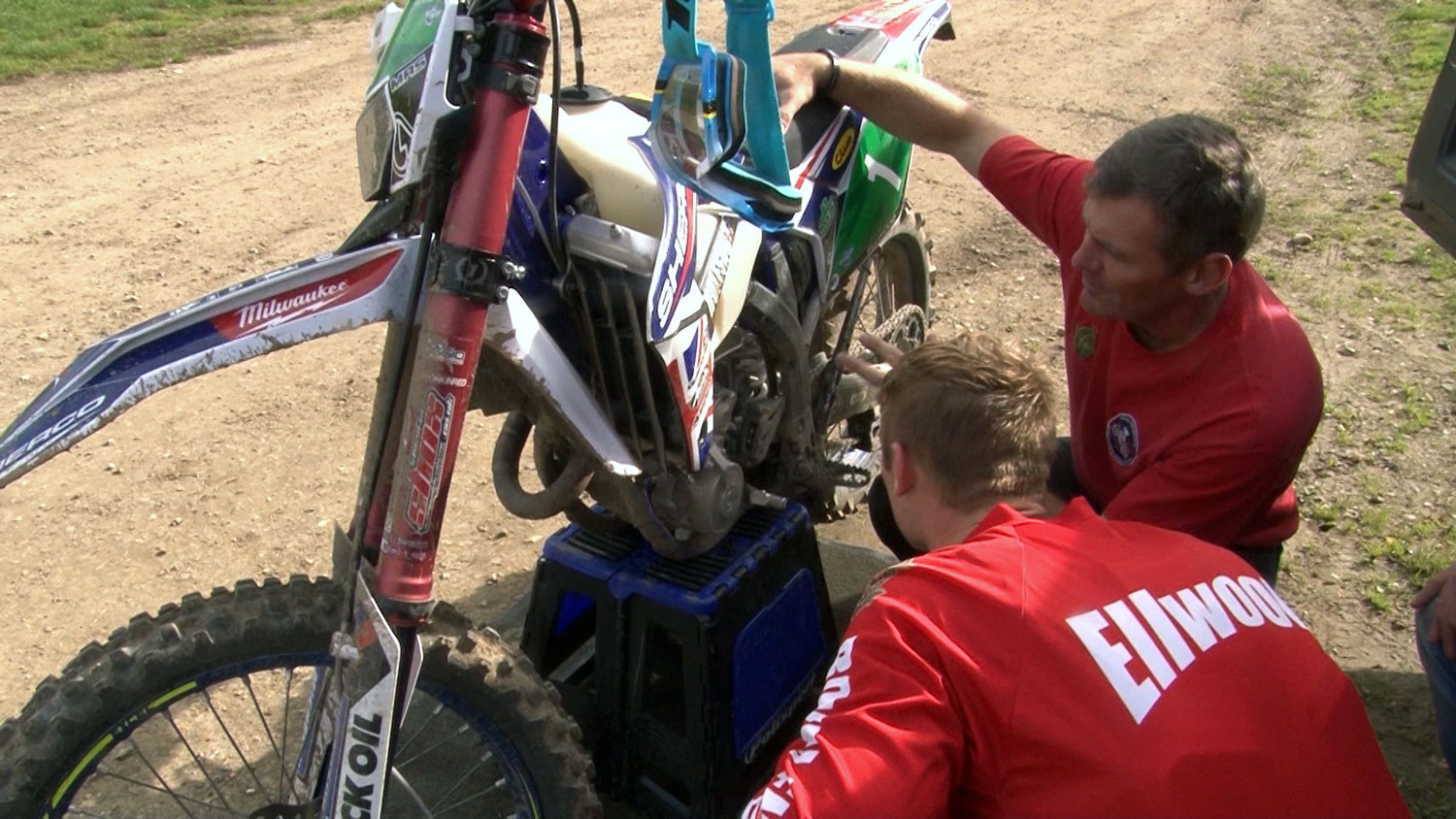 Tom Ellwood - British Army enduro motorbike rider