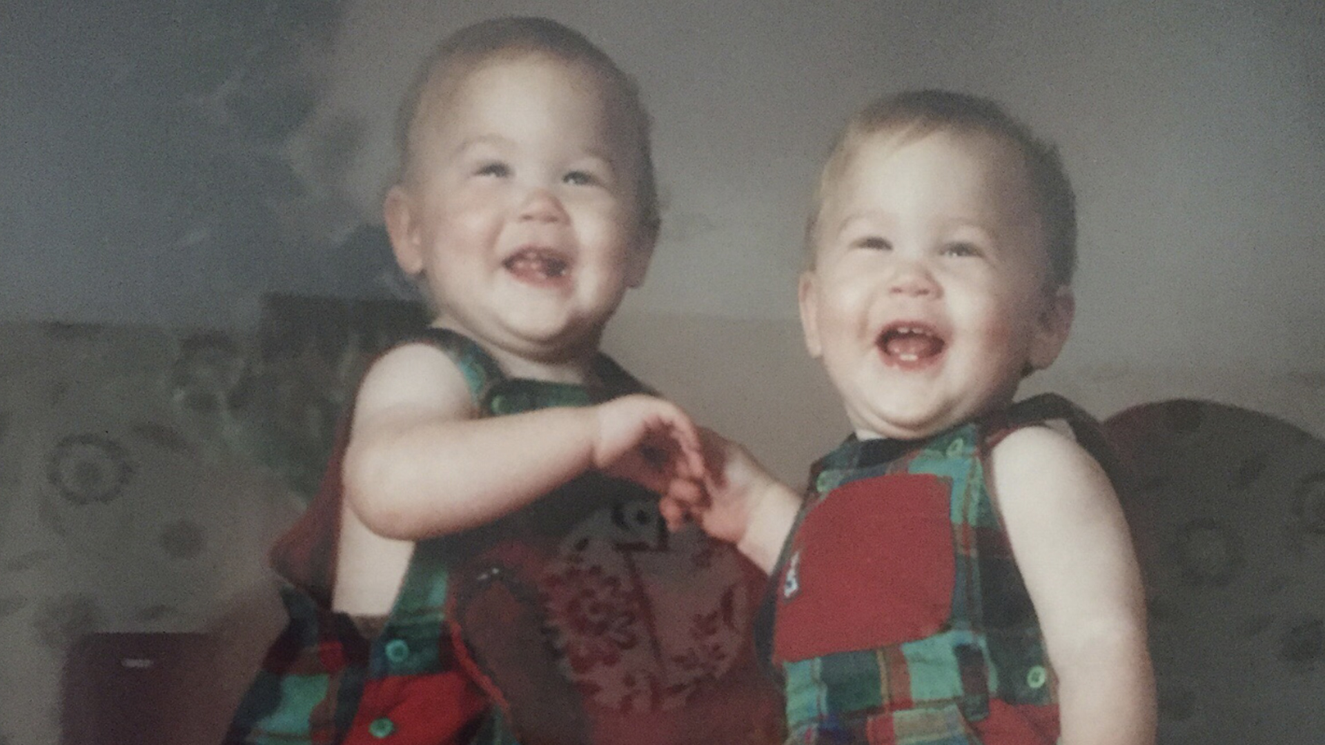 Tom and Ben Dell as babies