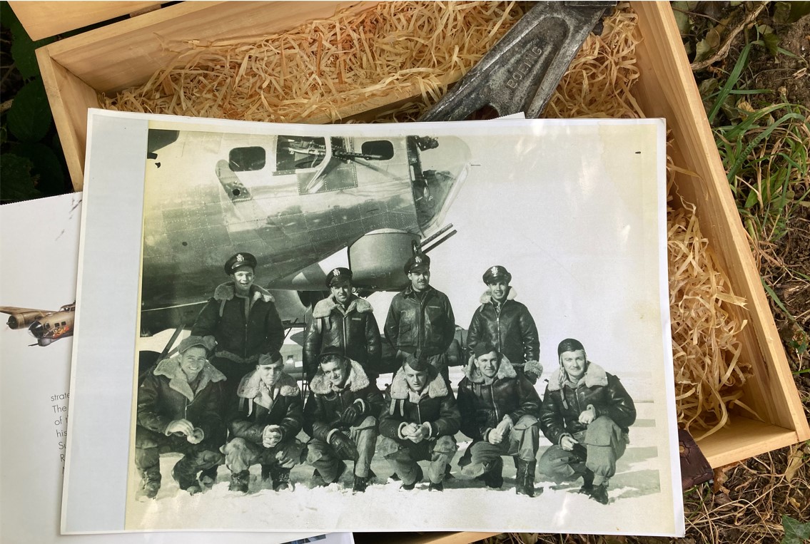 Tomahawk Warrior crew and wreckage