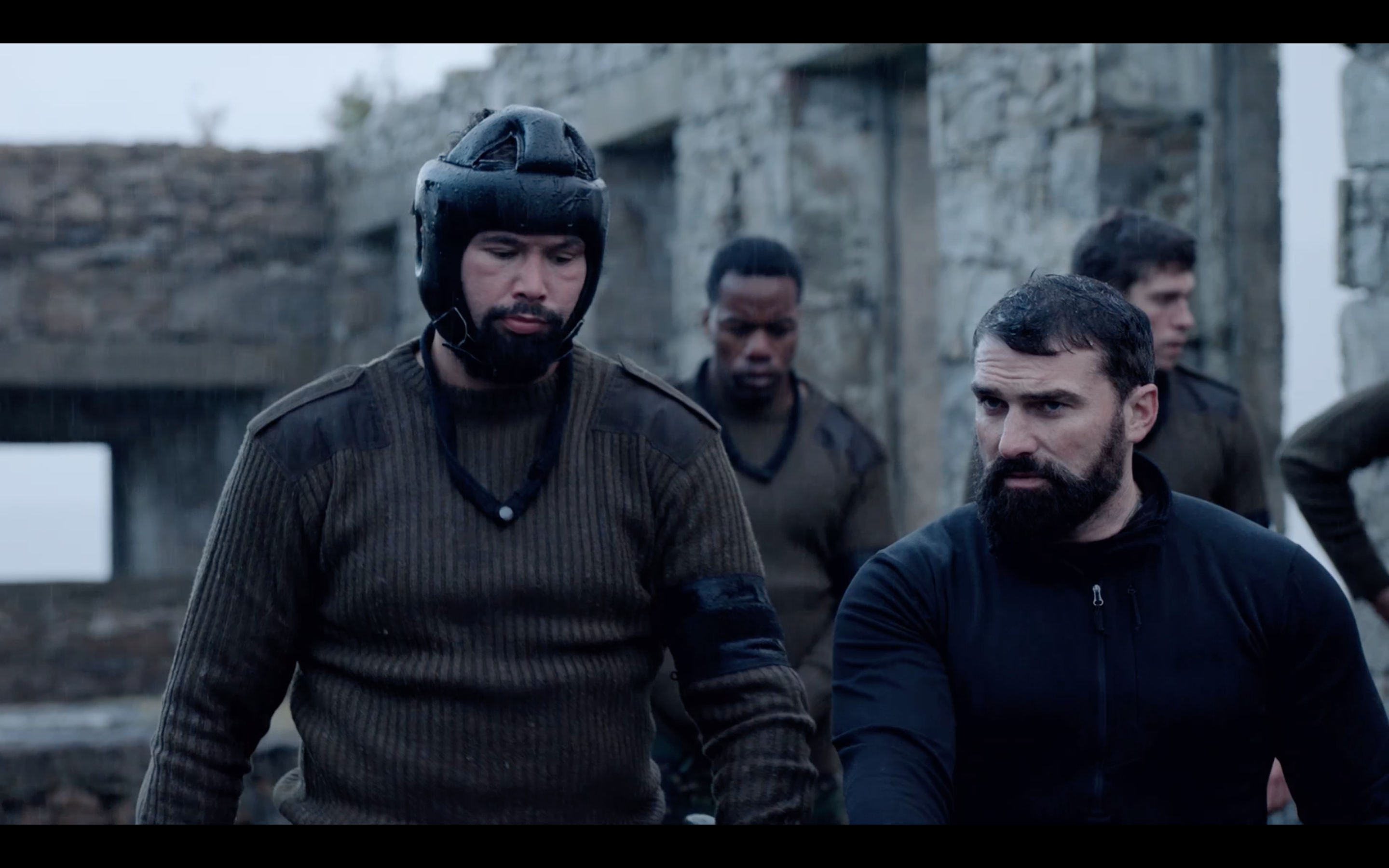Celebrity SAS Who Dares Wins Tony Bellew Hand To Hand Combat Credit Channel 4