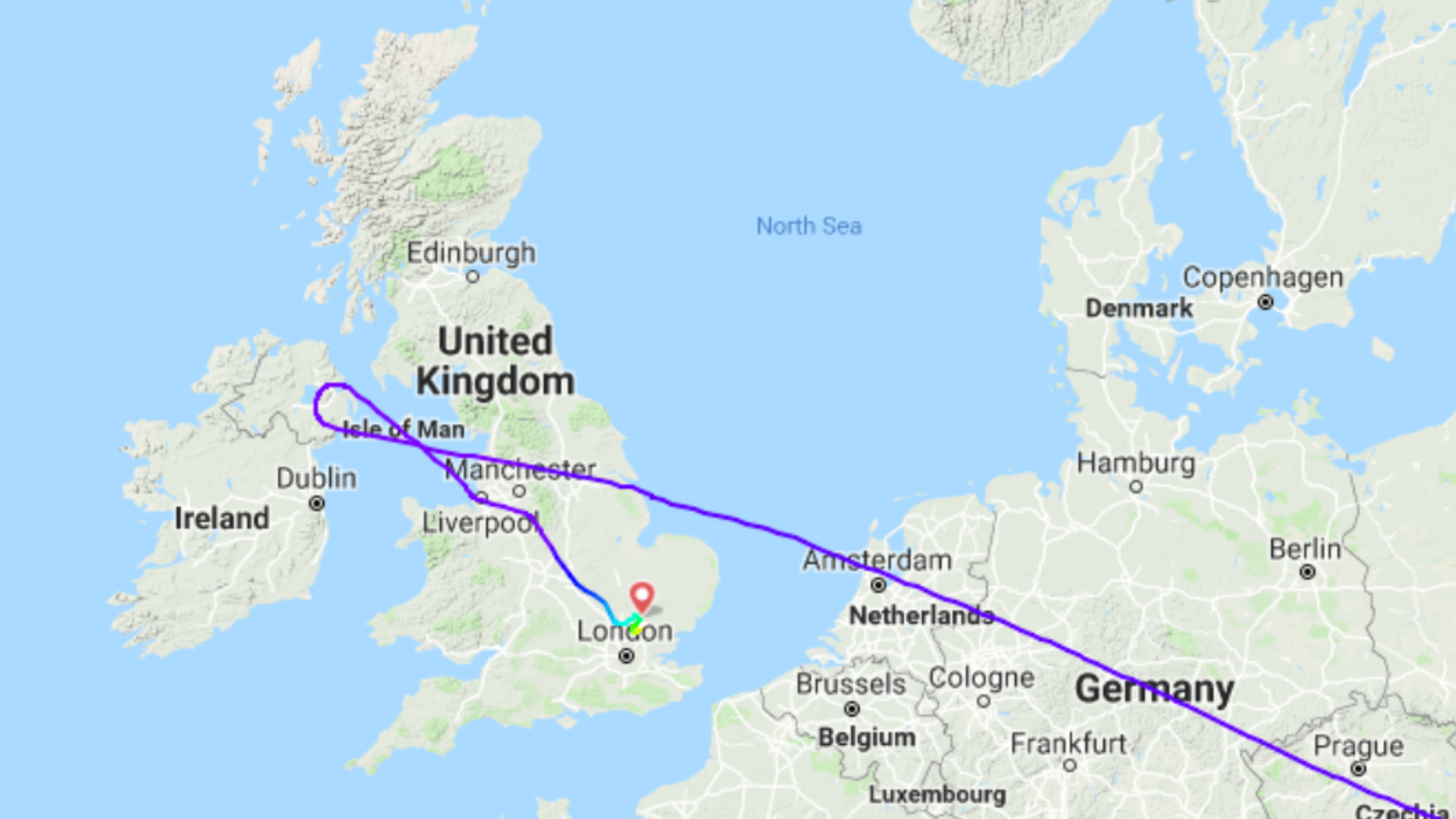 Air India trajectory