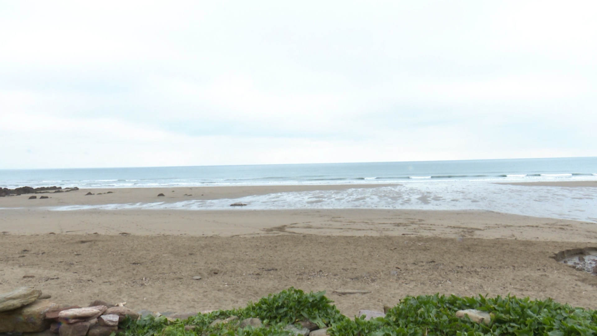 Tregantle Beach in Cornwall.