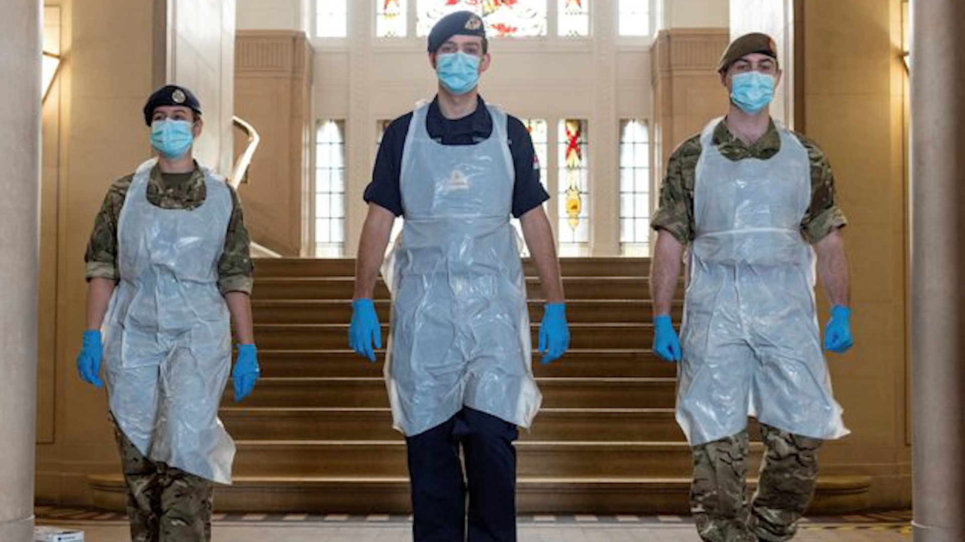 Reservists deployed to Greater Manchester (Picture: MOD).