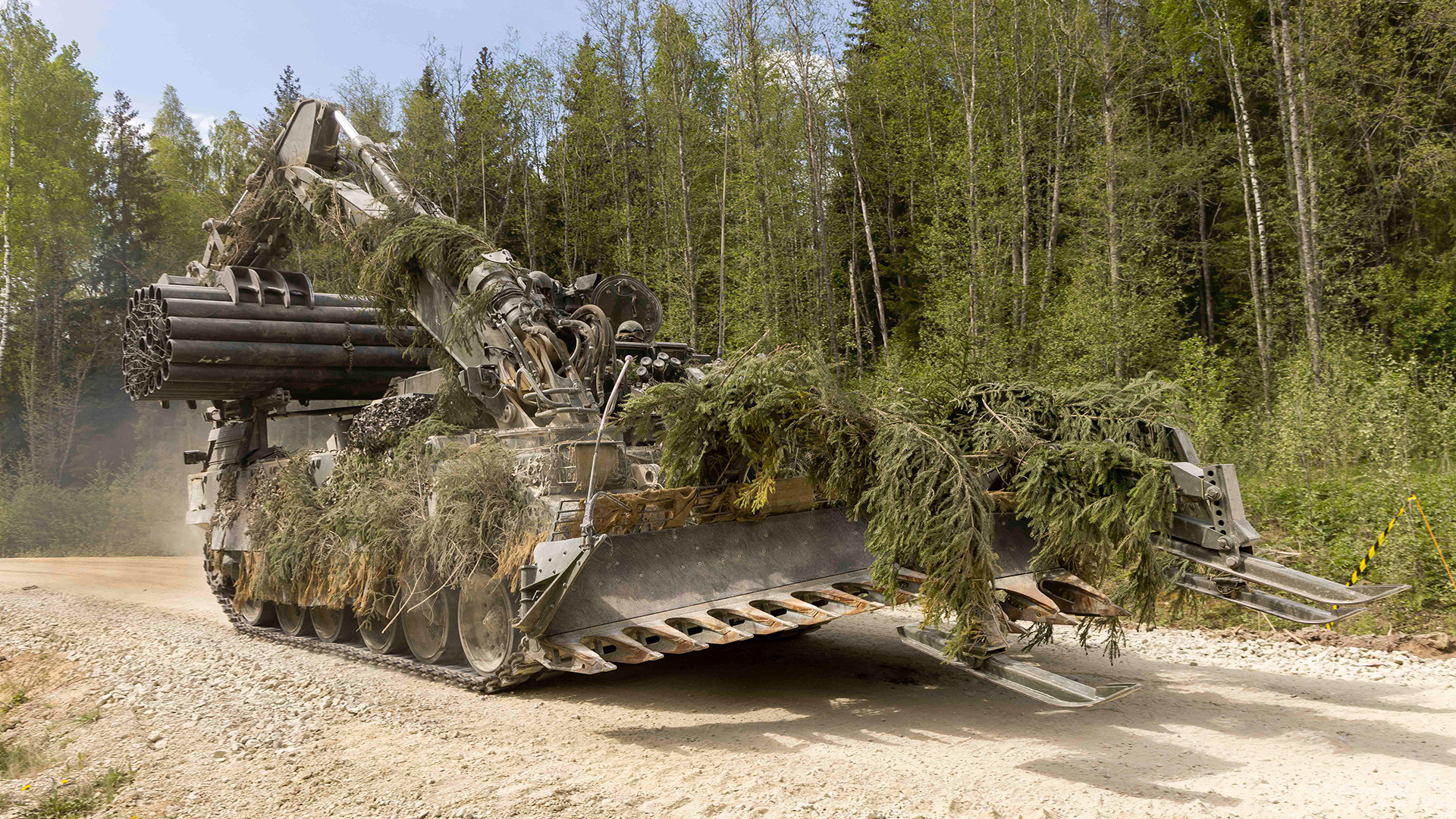 While the Trojan is based on the Challenger 2 chassis, it's role is very different