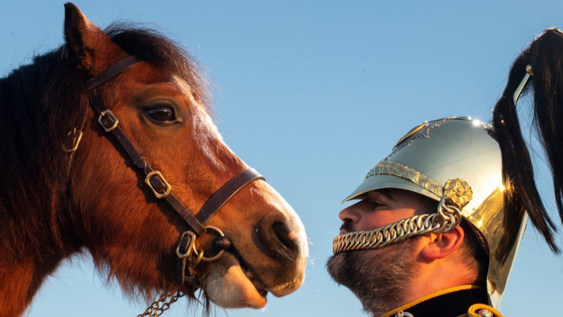 Trooper Emrys Forlan Jones and his owner 230719 CREDIT ARMY.jpg