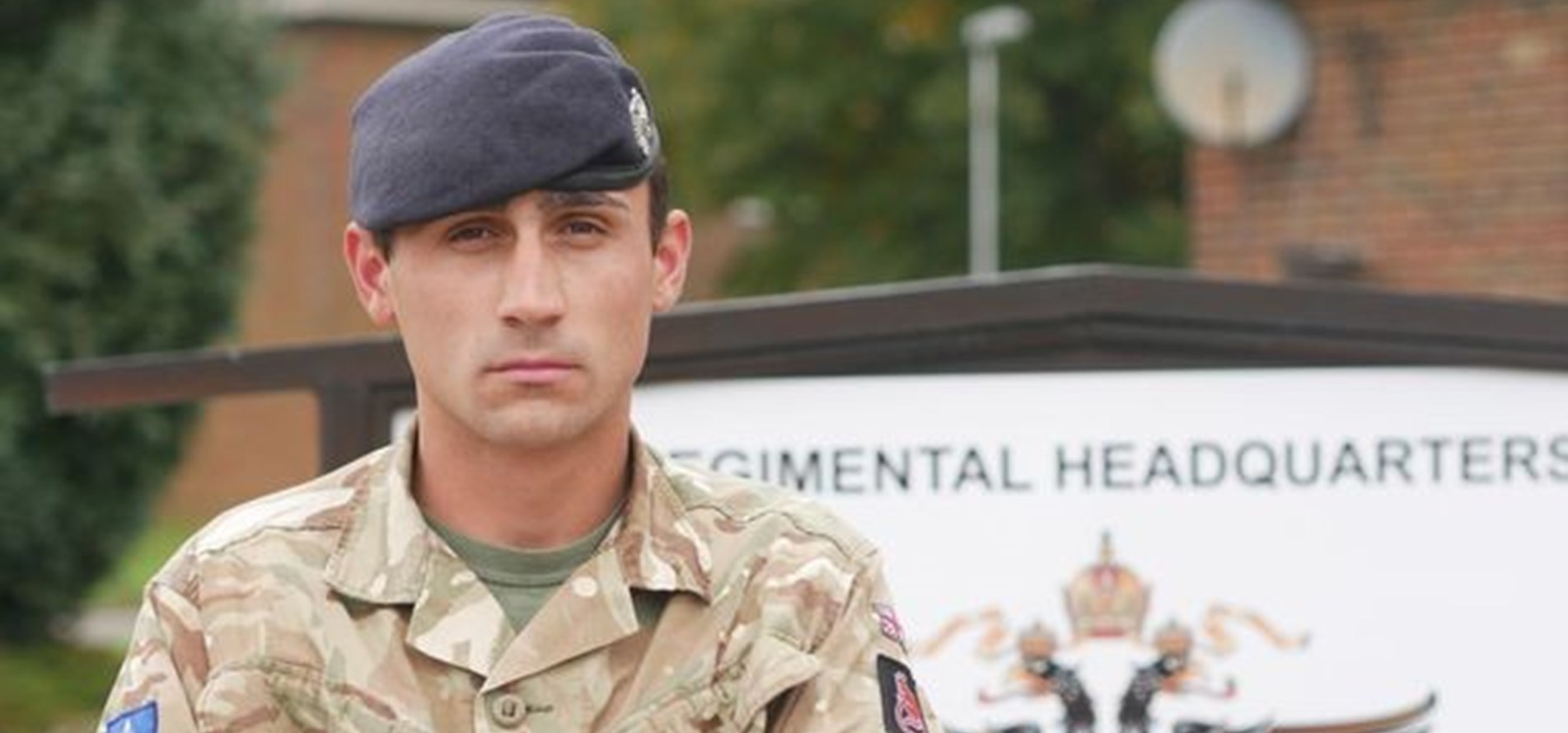 Trooper Ross Woodward's bravery is being recognised (Picture: British Army).