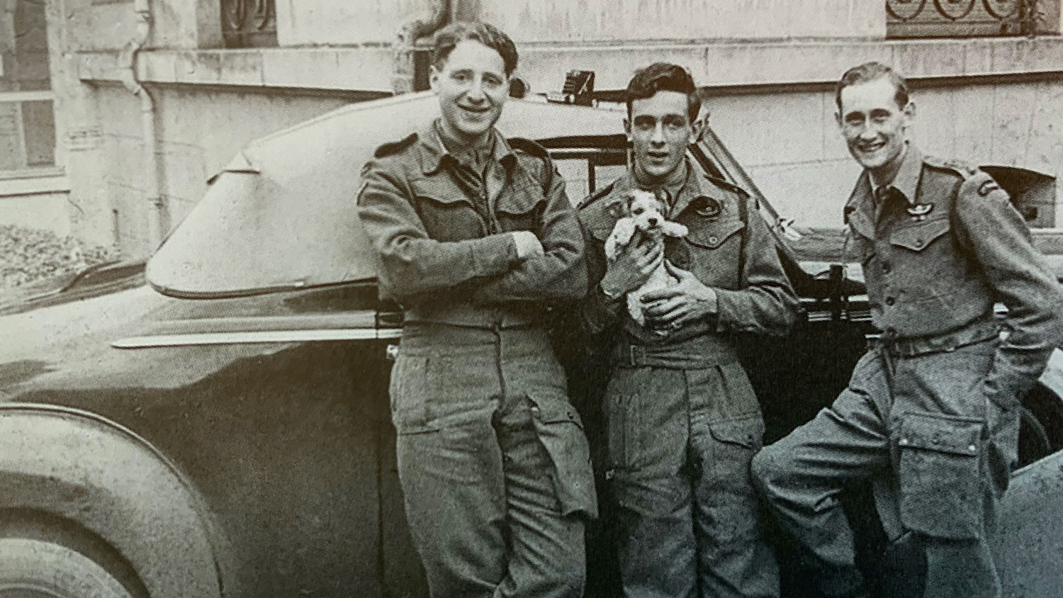 Trooper Grierson, Capt Davis, Capt Harrison CREDIT Davis family