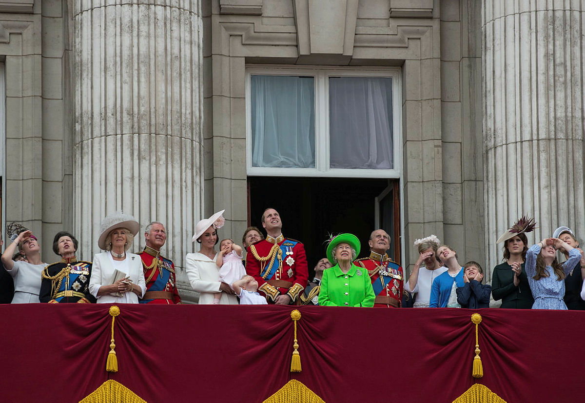 Trooping The Colour Royal Family HM The Queen Photographer WO1 Rupert Frere Picture Crown Copyright