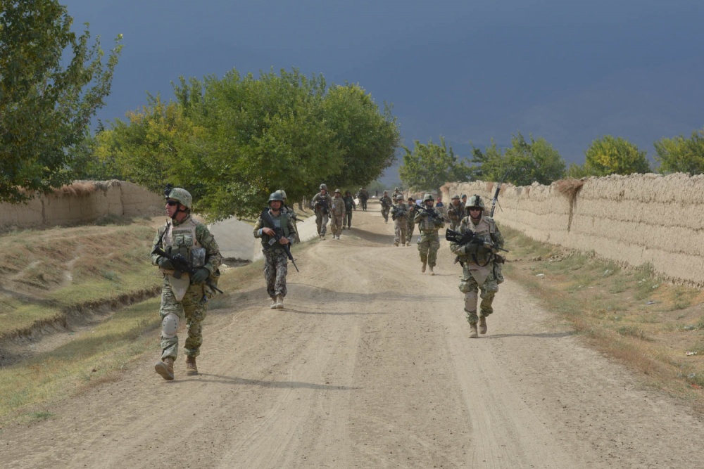 US Soldiers Afghanistan Patrol