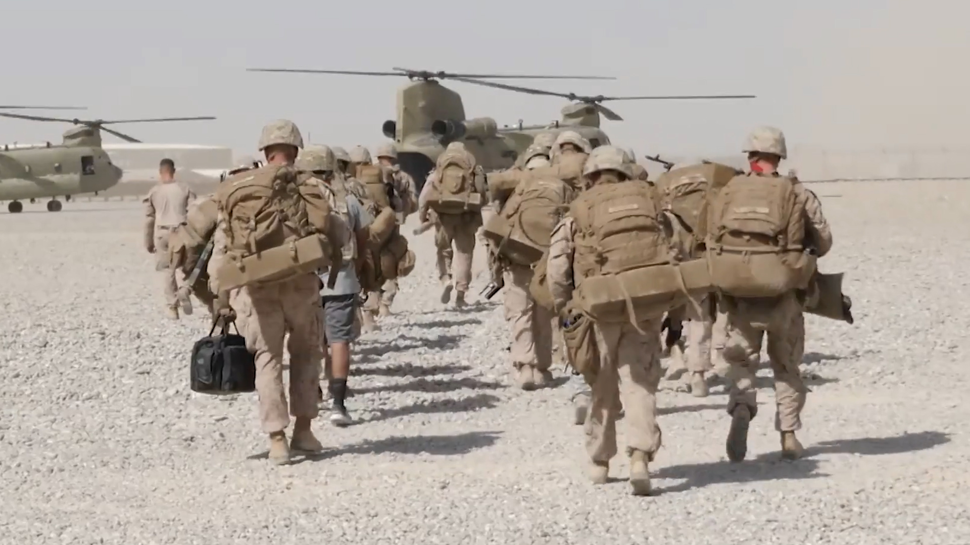 Troops in Afghanistan in 2018 pic used on