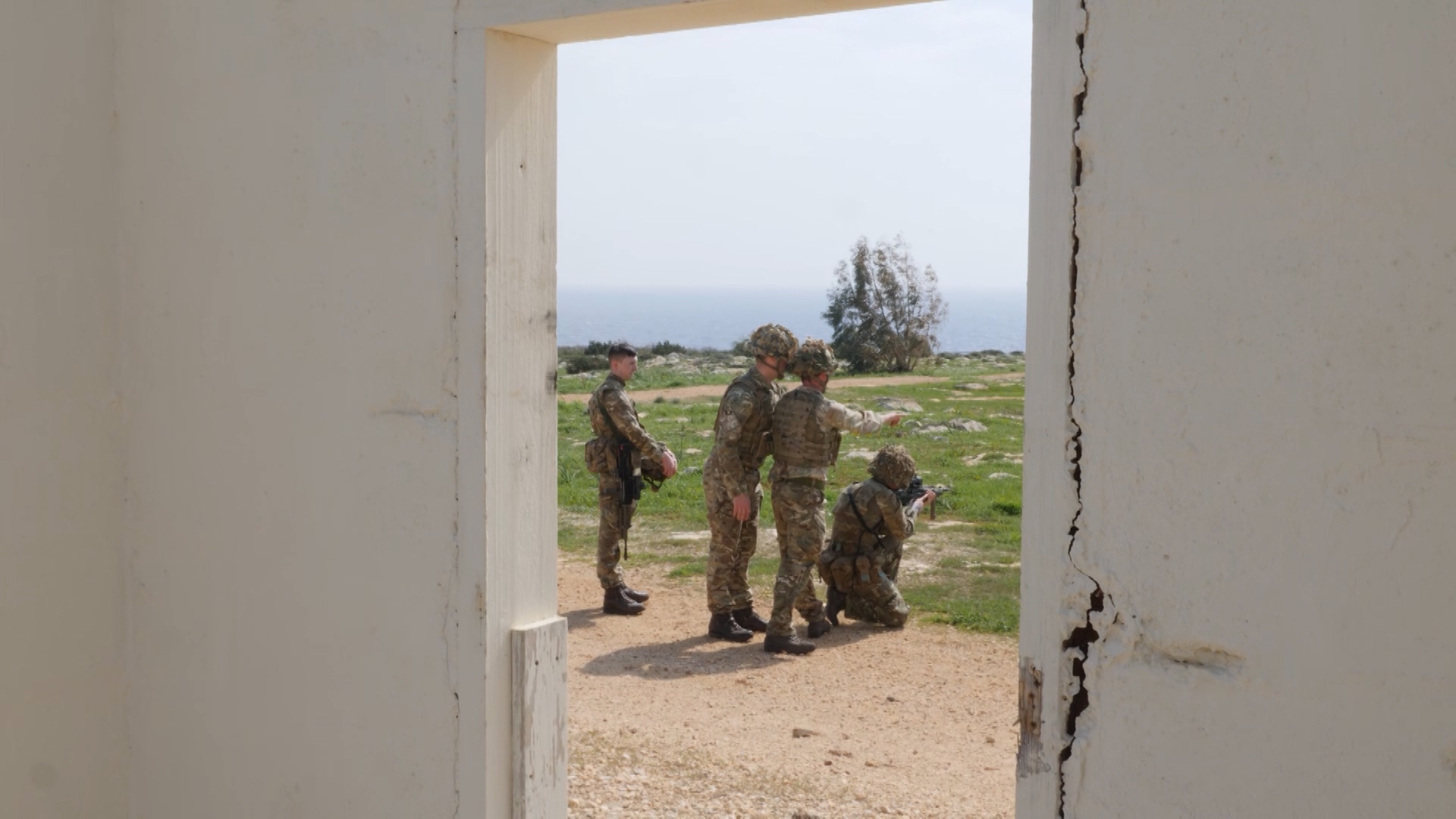 Troops train in Cyprus 010319 CREDIT BFBS