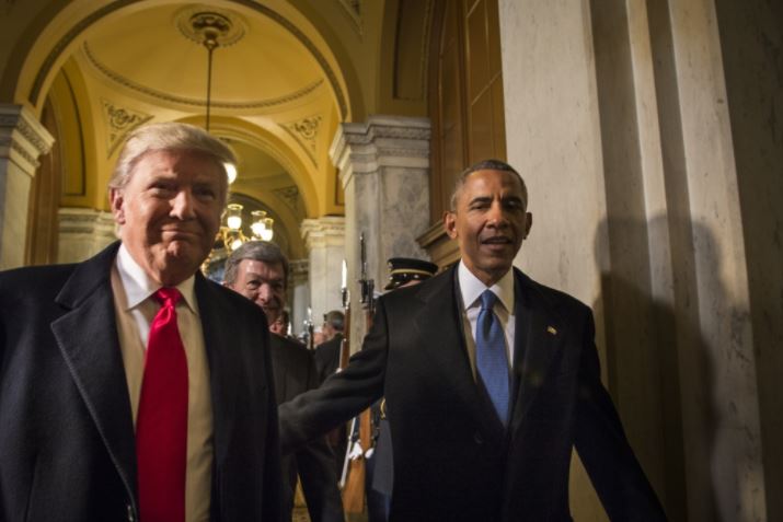 Donald Trump & Barack Obama