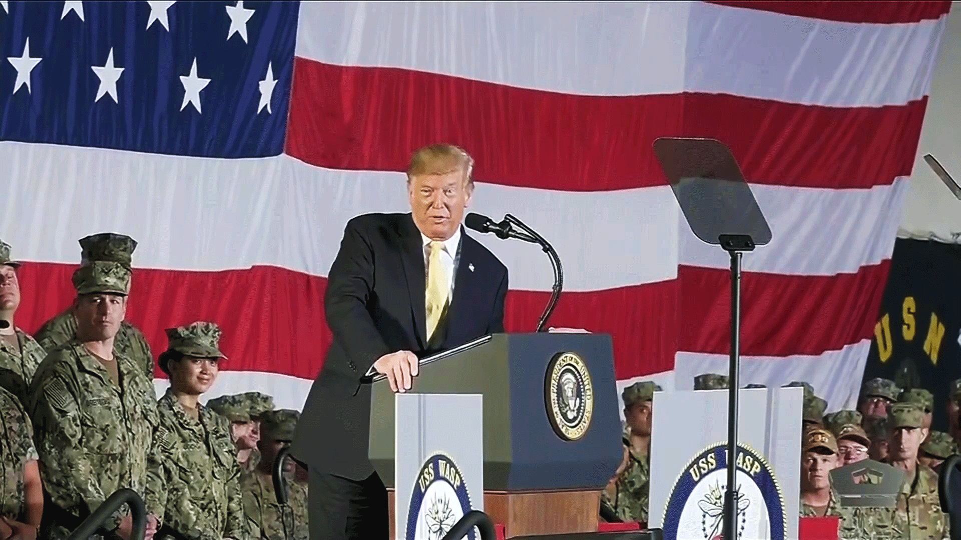 President Donald Trump's decision has sparked international criticism (Picture: US Department of Defense).