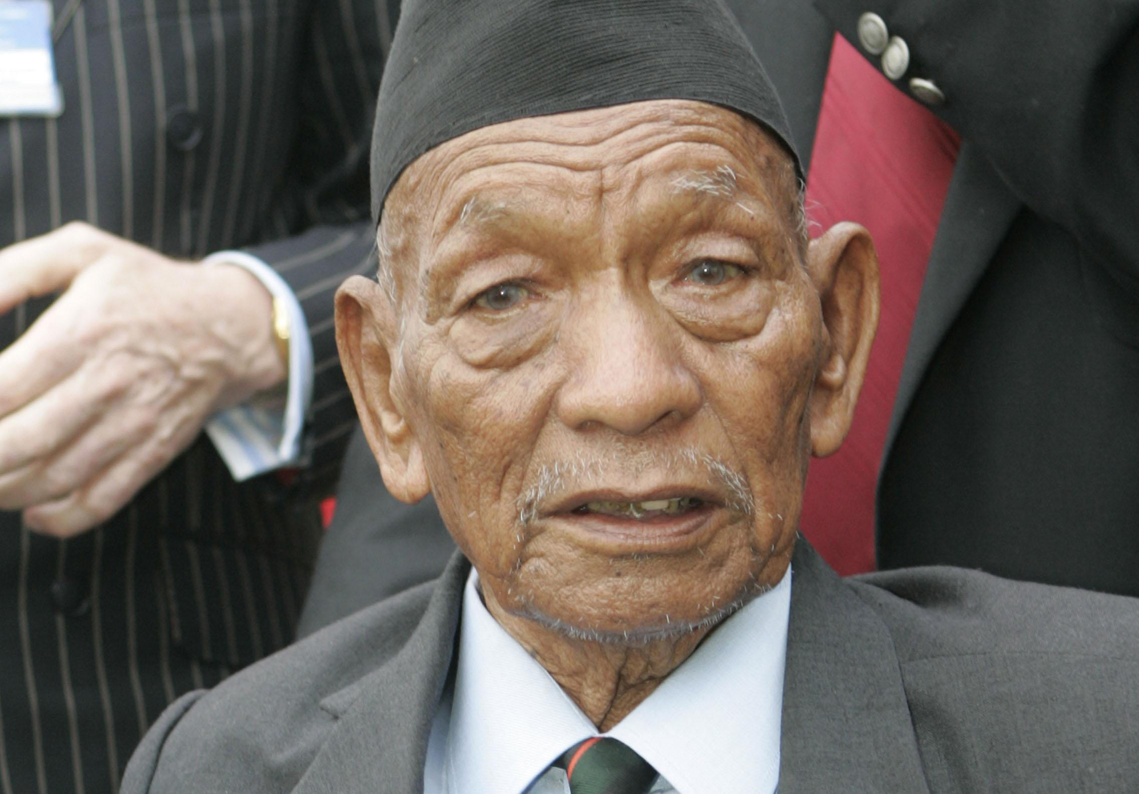 Tul Bahadur Pun VC, pictured as the decision to refuse him British residency was overturned. Picture: PA Images / Alamy