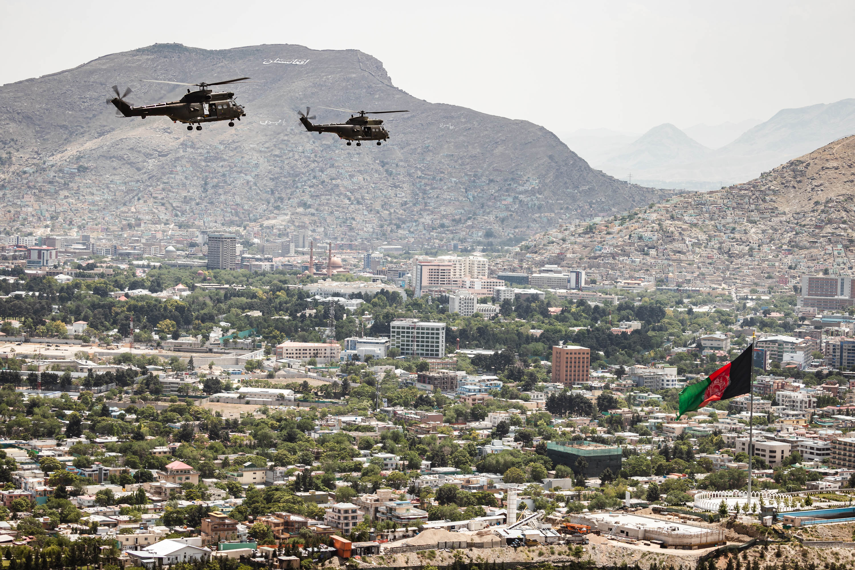 Kabul, Afghanistan (Picture: MOD).