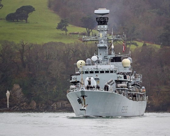 Type 23 Frigate HMS Monmouth