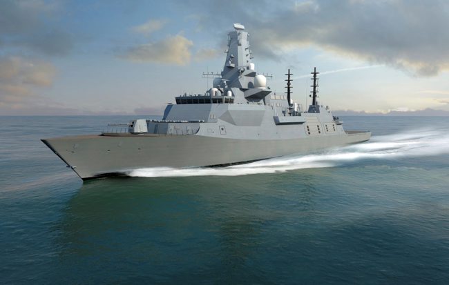 Type 26 (Picture: MOD).