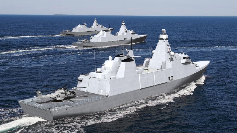 Type 31 Three Ship impression
