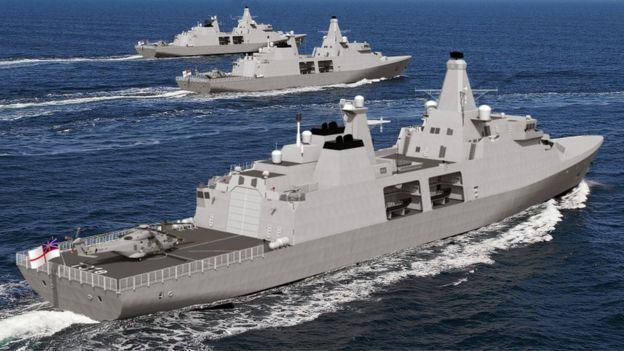 A computer-generated design of a Type 31 frigate (Picture: Babcock).