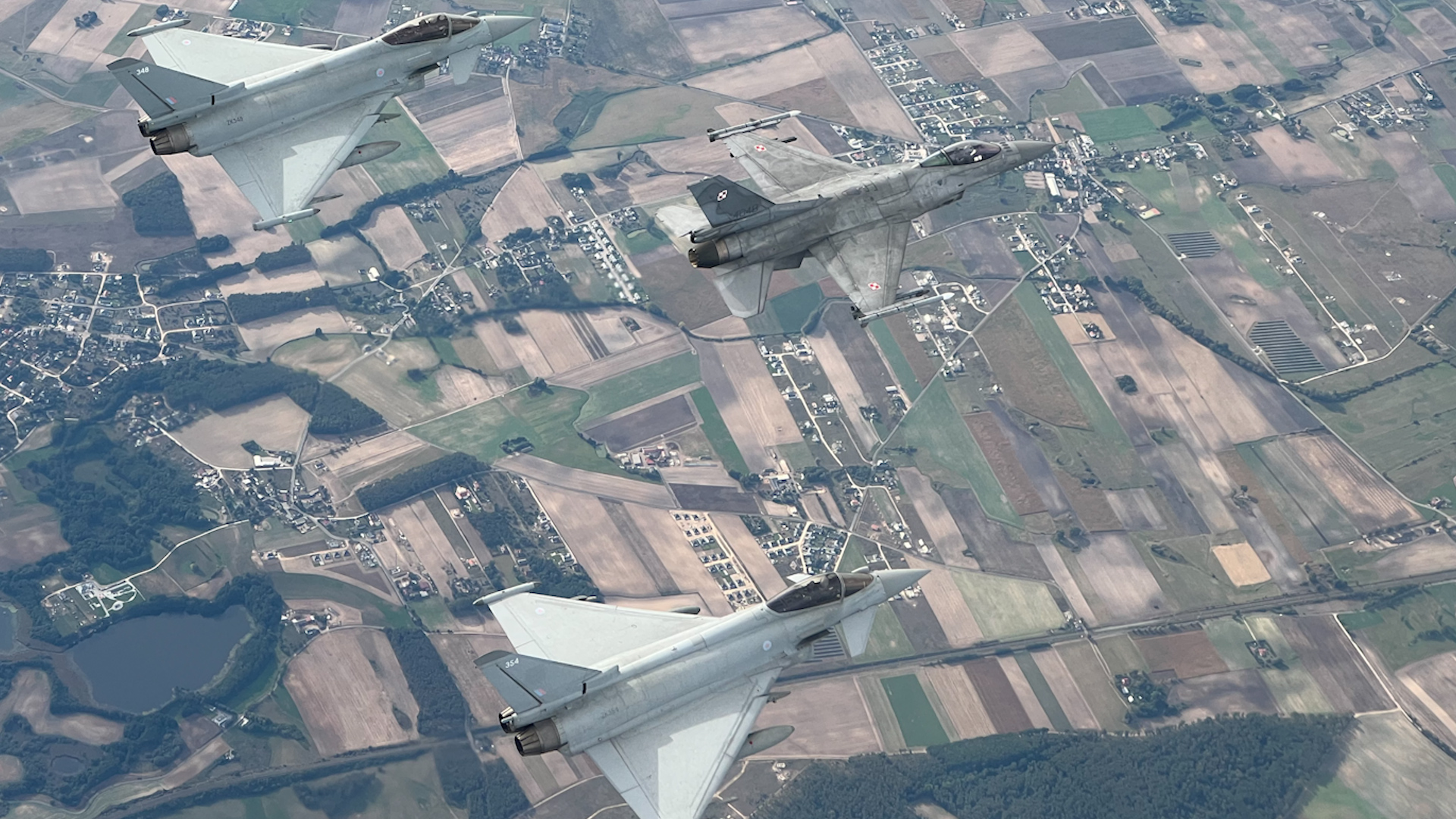 Typhoon Squadrons have deployed simultaneously to Poland and Malaysia 07102023 CREDIT RAF