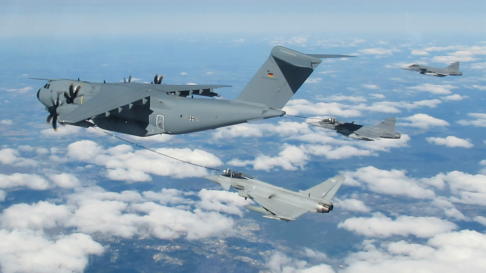 While the concept may be similar, refuelling from an unfamiliar aircraft requires adjustment (Picture: MOD)