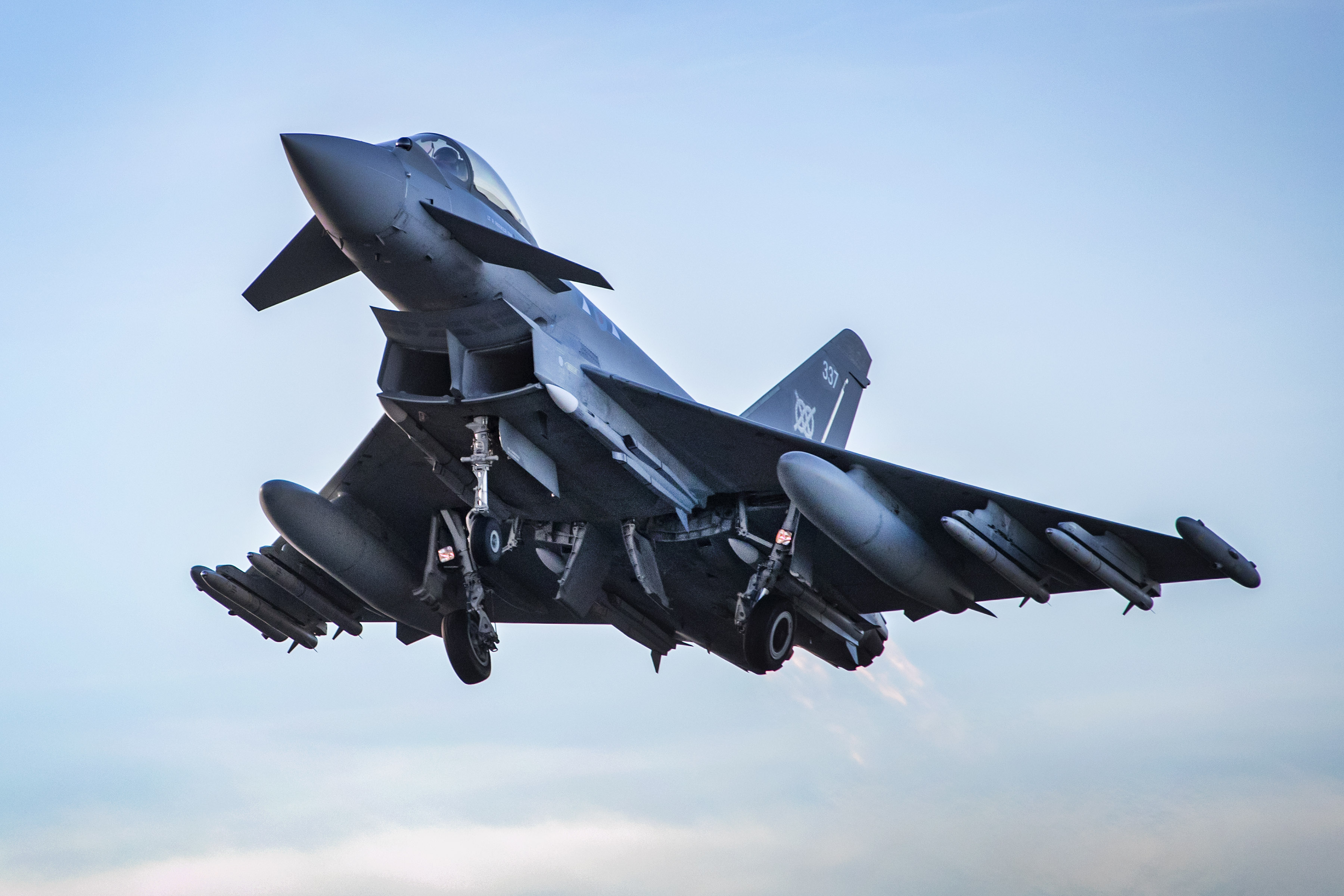 Cover image: RAF Typhoon (Picture: MOD).