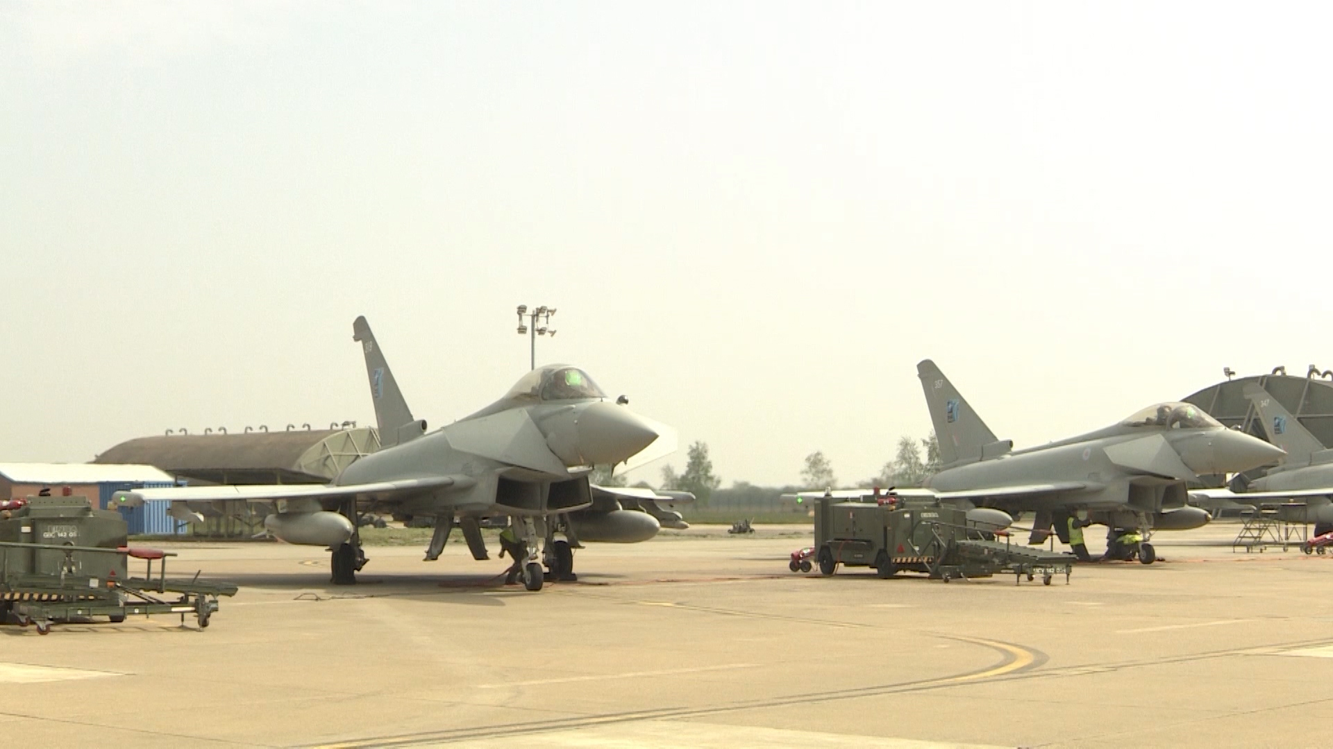 Typhoons on the ground for Estonia.