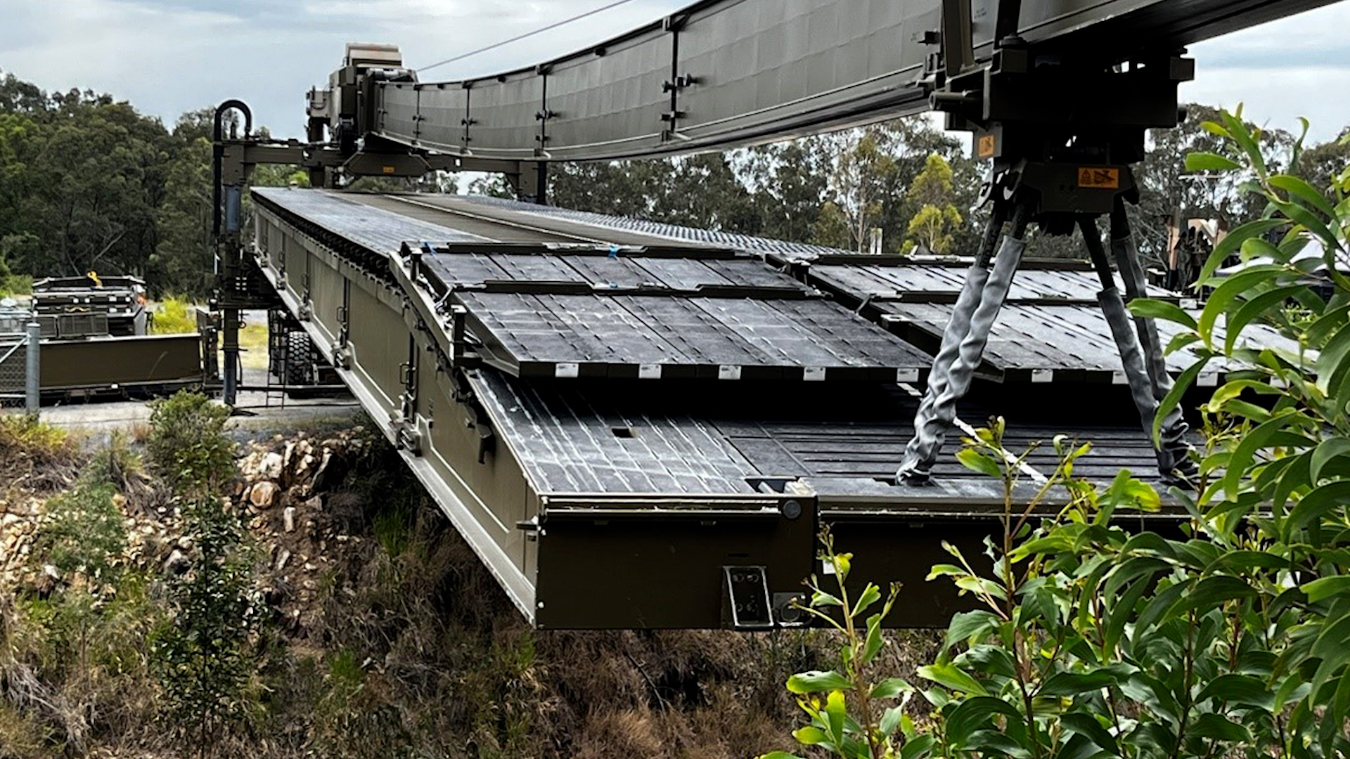 The Tyro General Support Bridge can carry the weight of a Challenger 3 (Picture: MOD)