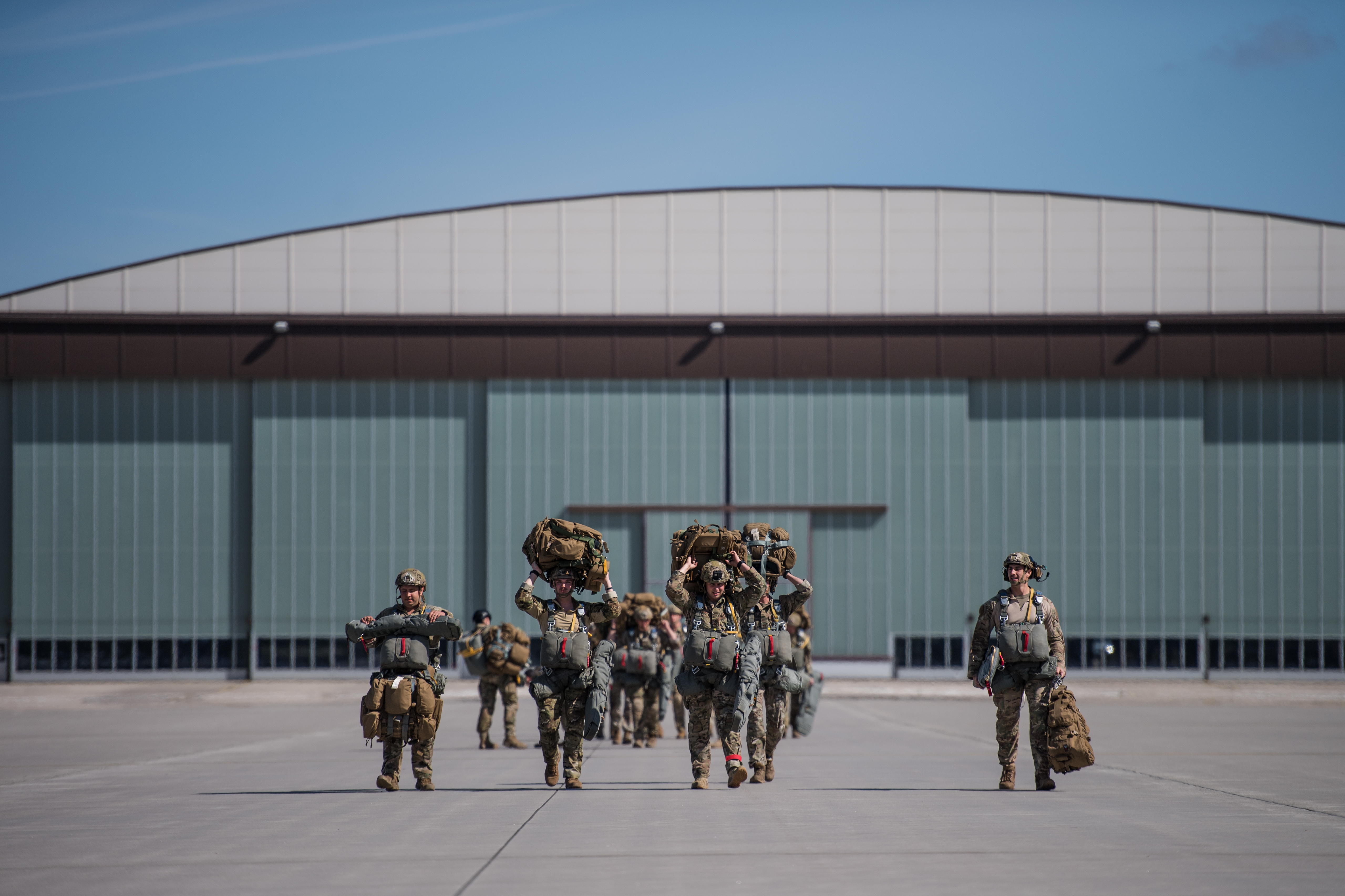 Cover image: US personnel at Ramstein Air Base in Germany (Picture: US Department of Defense).