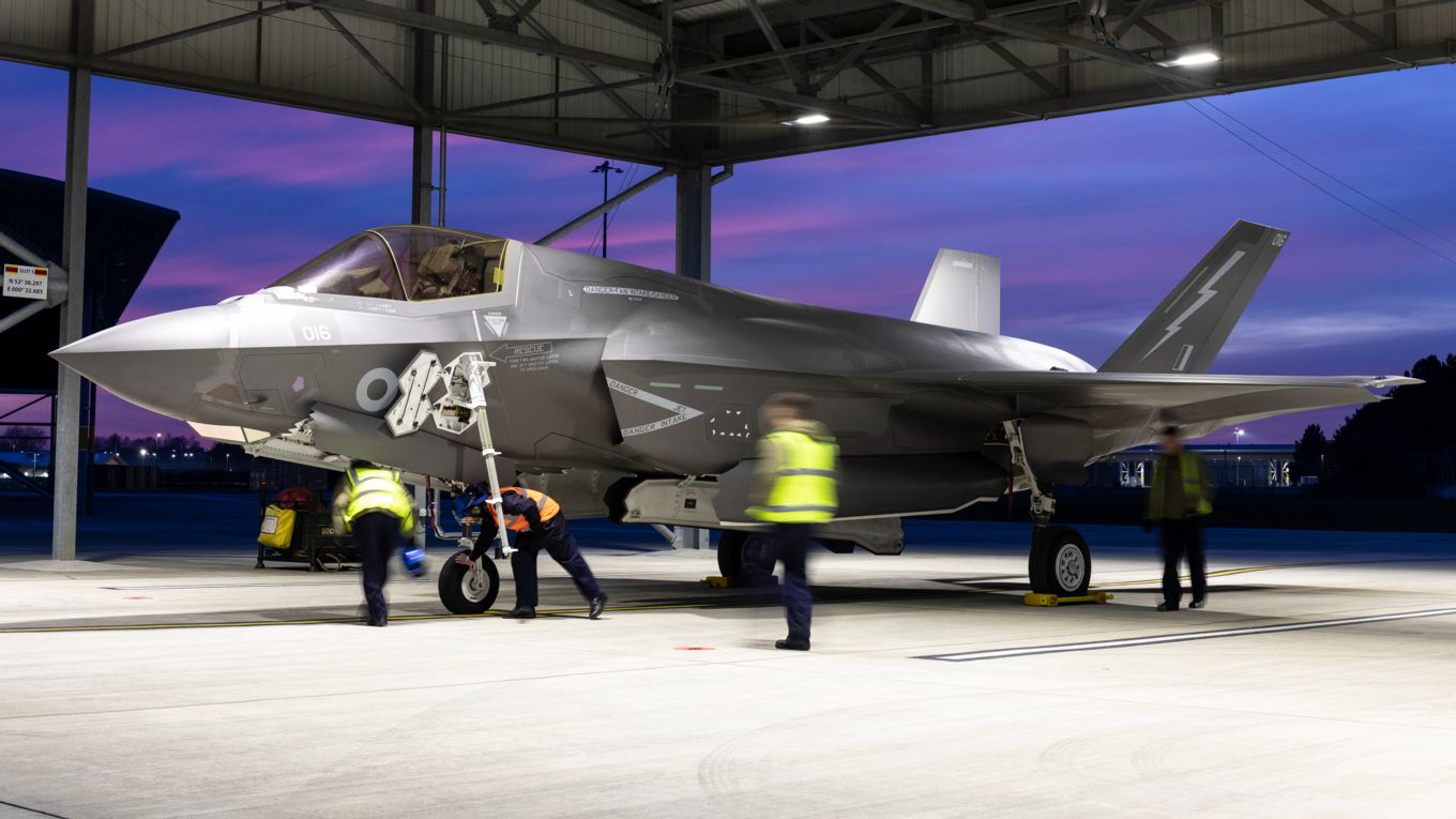 Cover image: A British F-35 at RAF Marham (Picture: RAF).