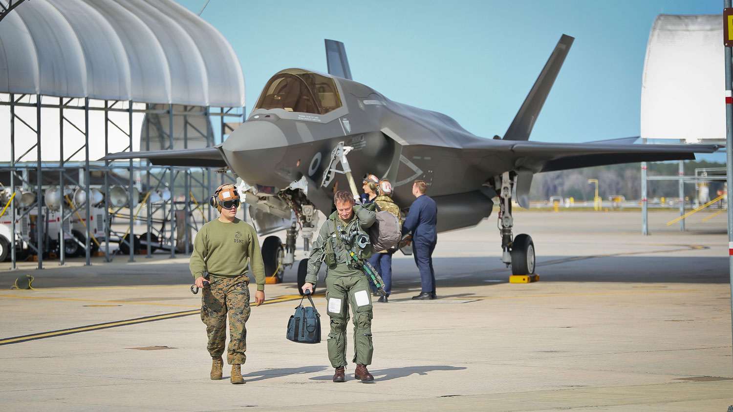 UK receives 14th F-35