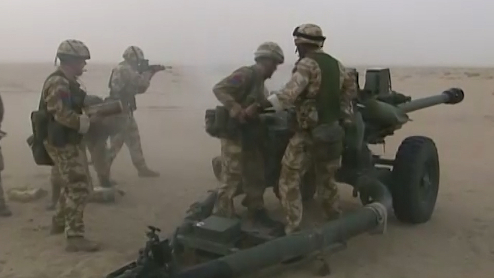 British troops in Iraq.