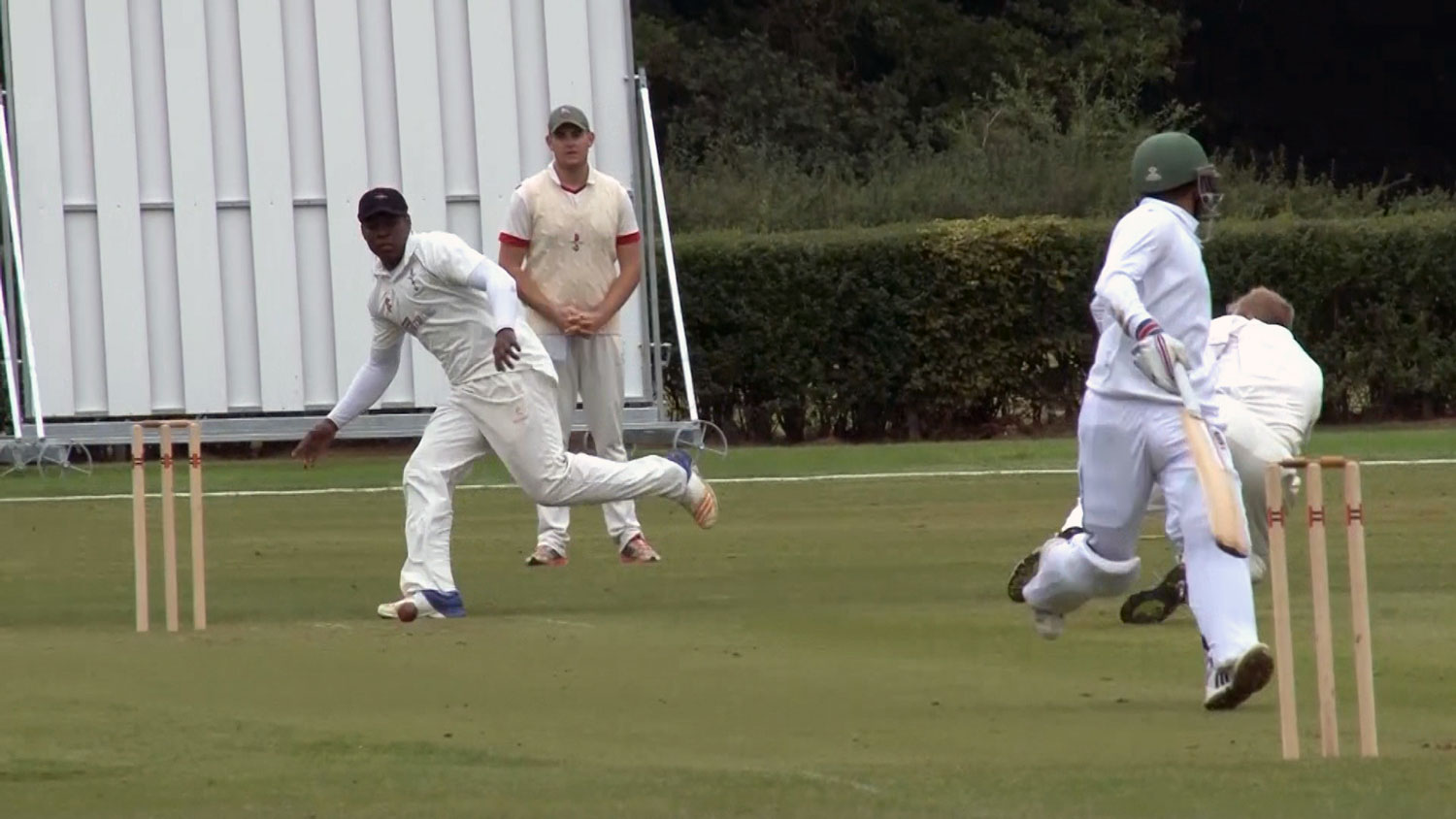 UK Armed Forces cricketers vs Bangladesh A