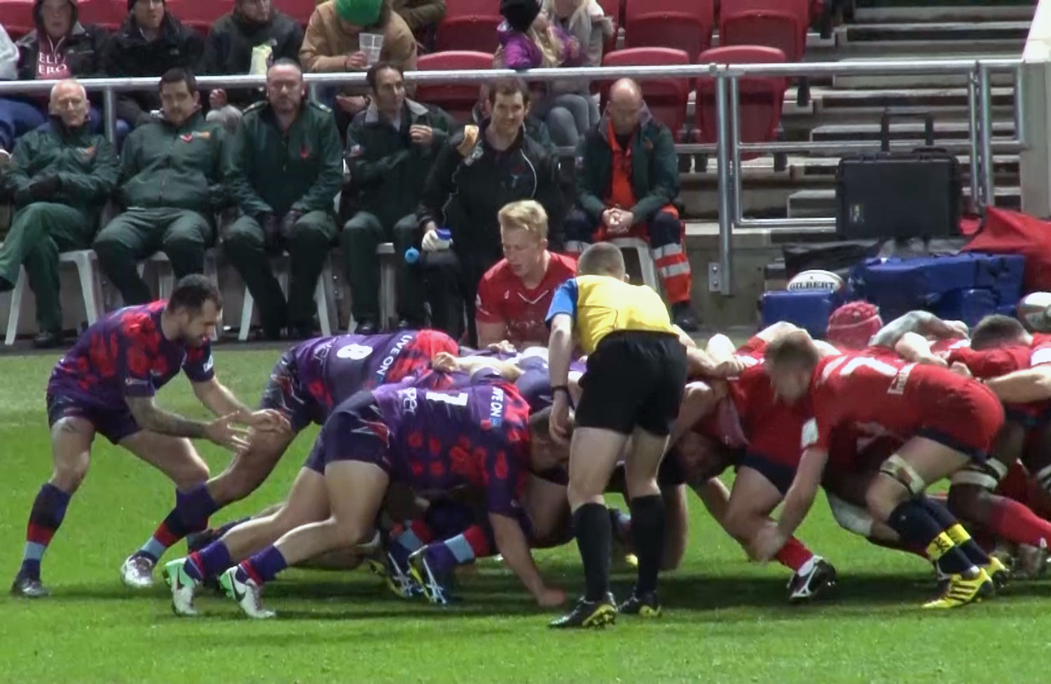 UK Armed Forces vs Bristol Utd Remembrance rugby match 2017