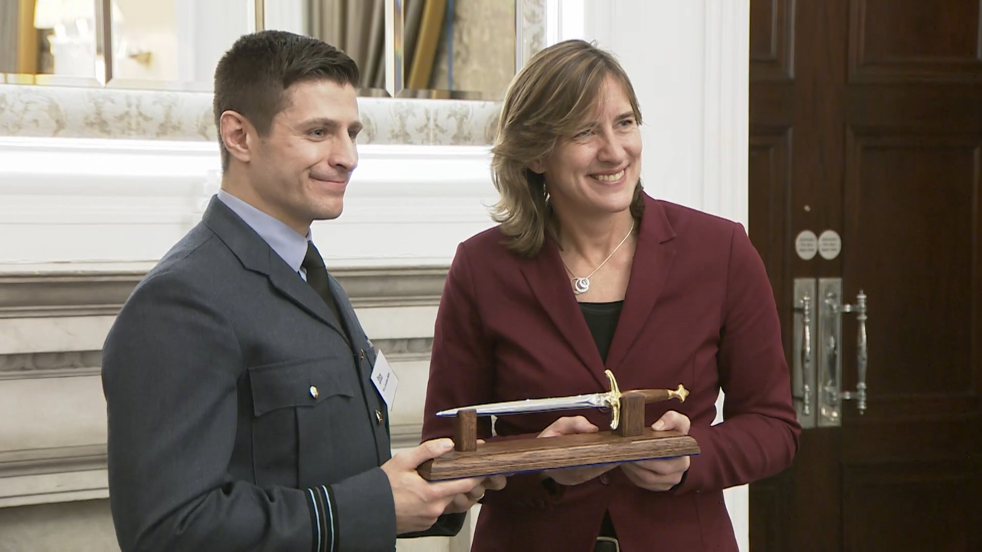 UKAF Sportsman of the Year Jonathon Maflin Credit BFBS DATE 17032022