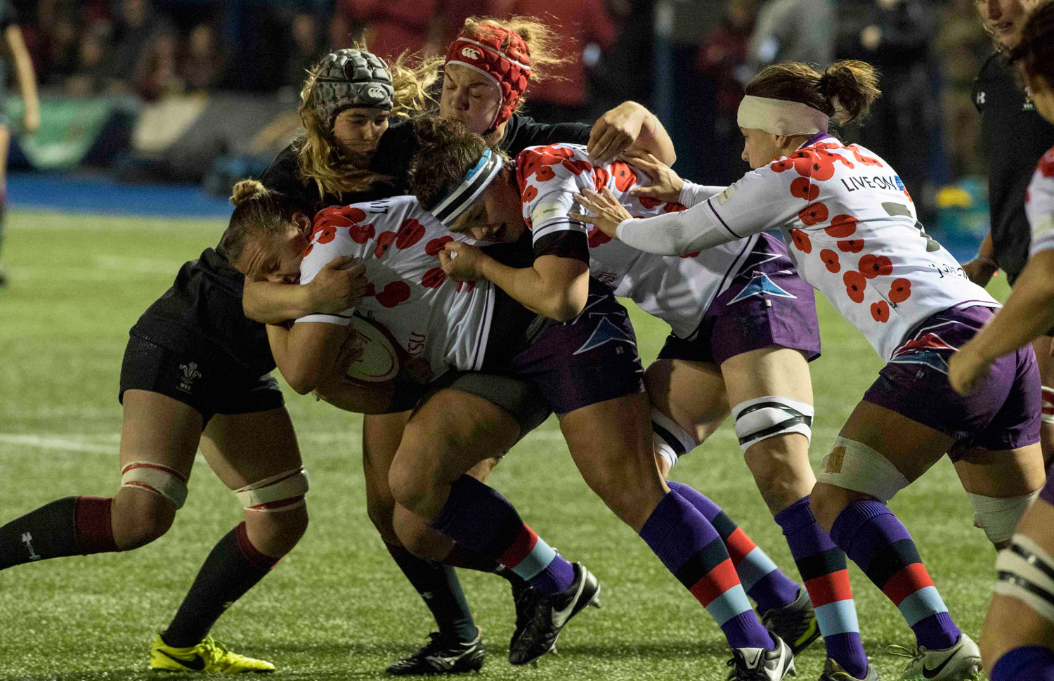 UKAF Women vs Wales Remembrance match 2017