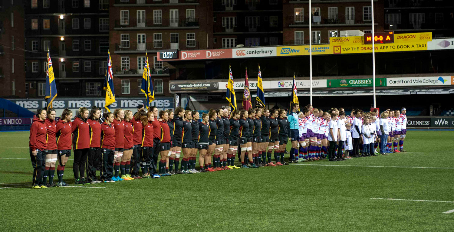 UKAF Women vs Wales Remembrance match 2017