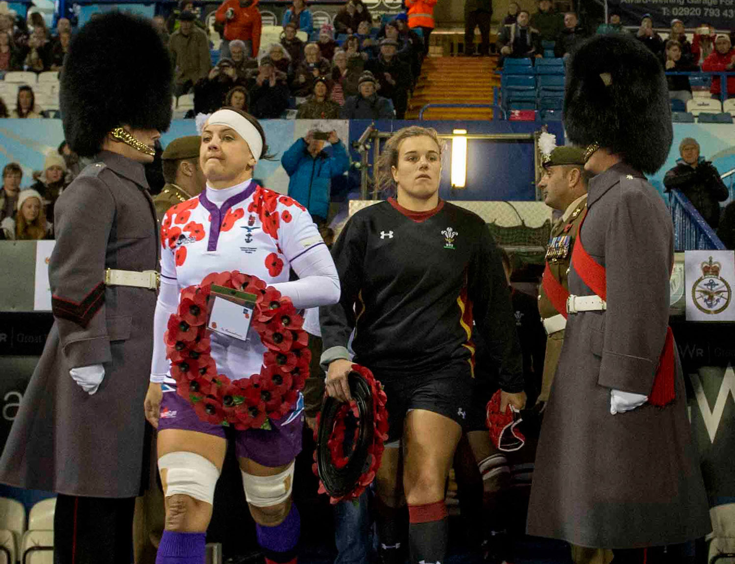 UKAF Women vs Wales Remembrance match 2017