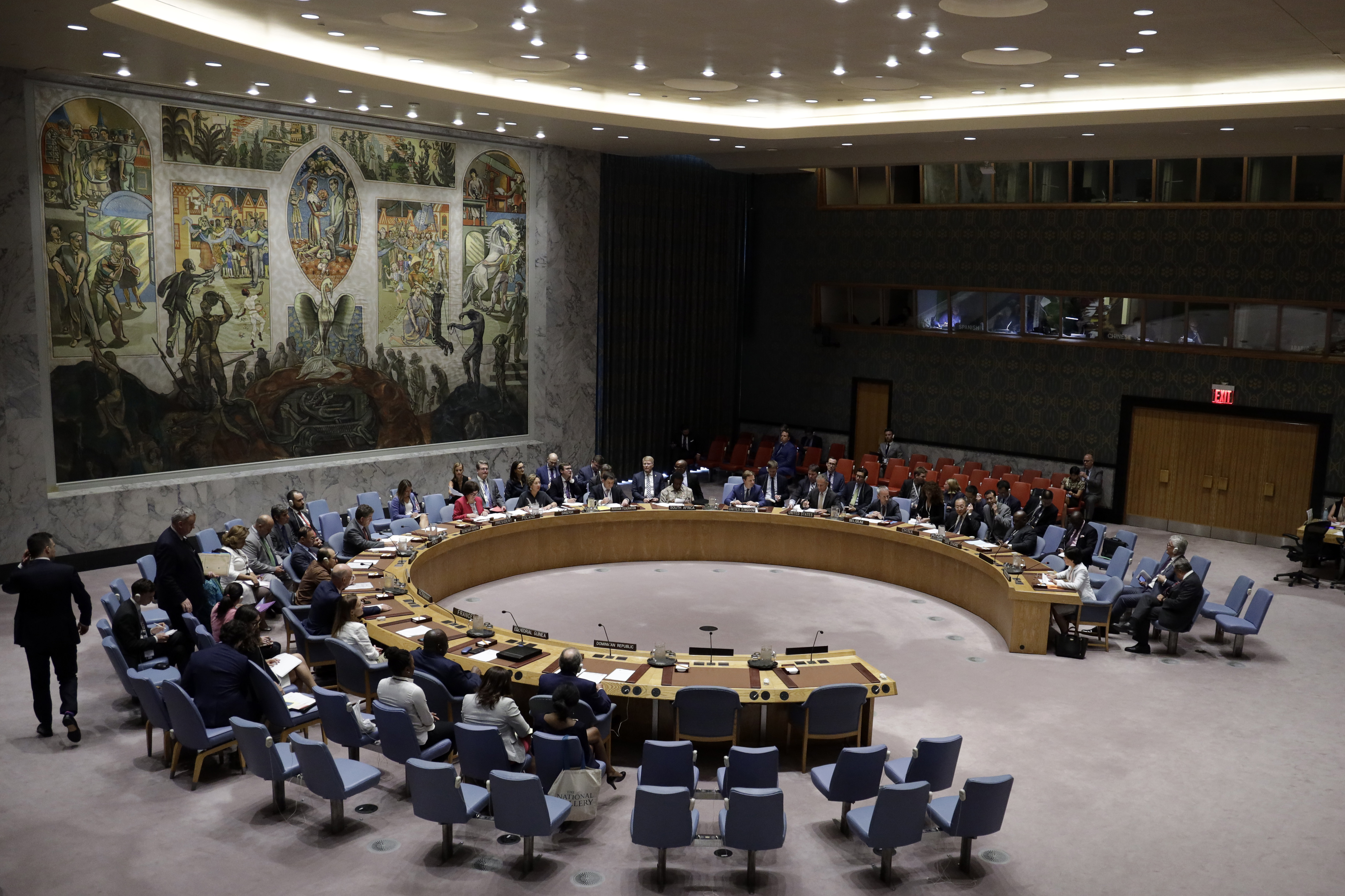 UN Security Council meeting in New York