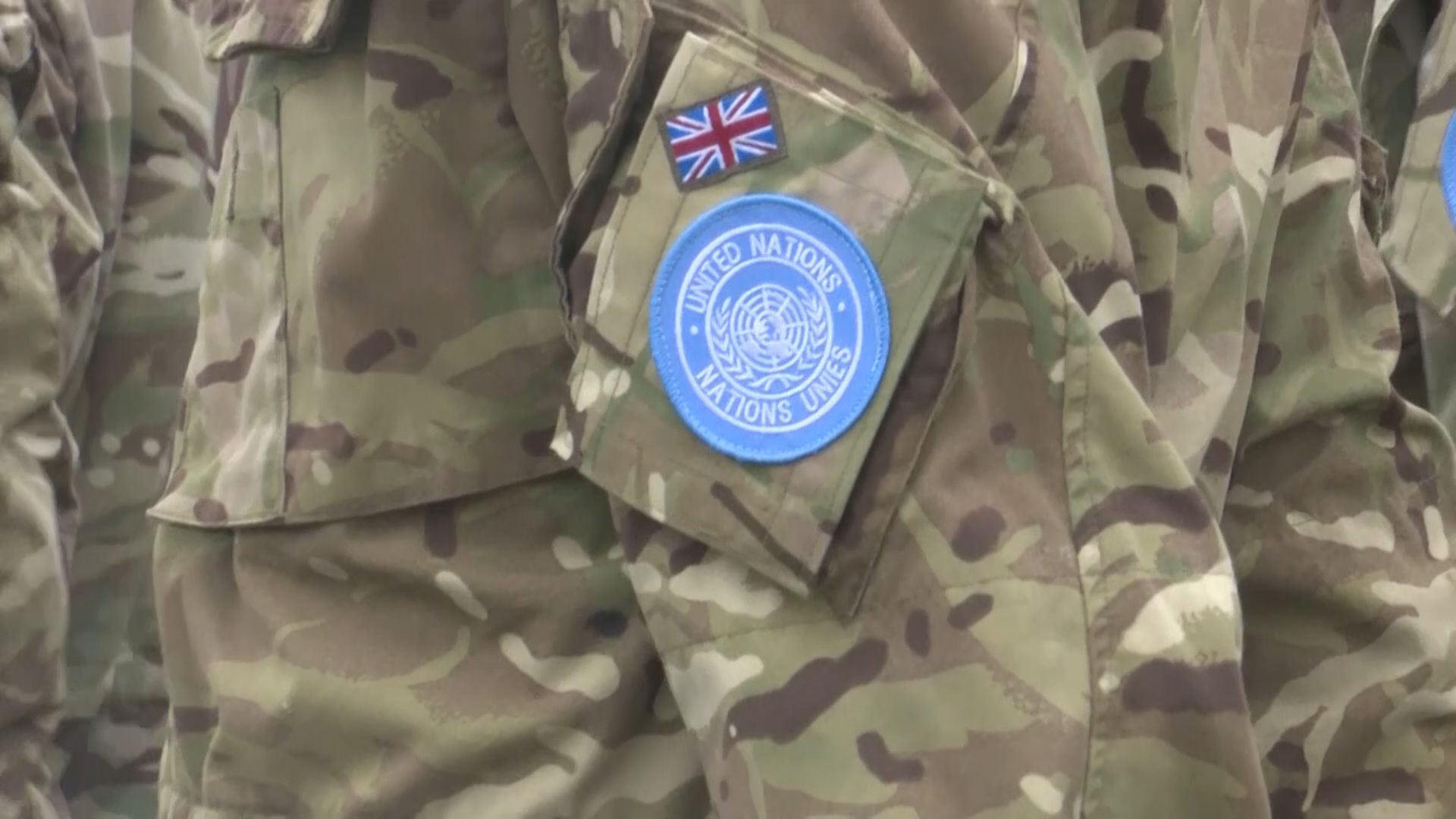 UN nations badge on UK Army uniform USED ON 290520 CREDIT BFBS.jpg
