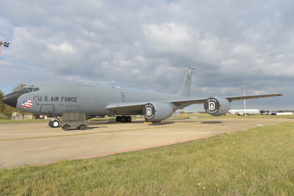 US Air Force KC-135 Stratotanker at RAF Mildenhall