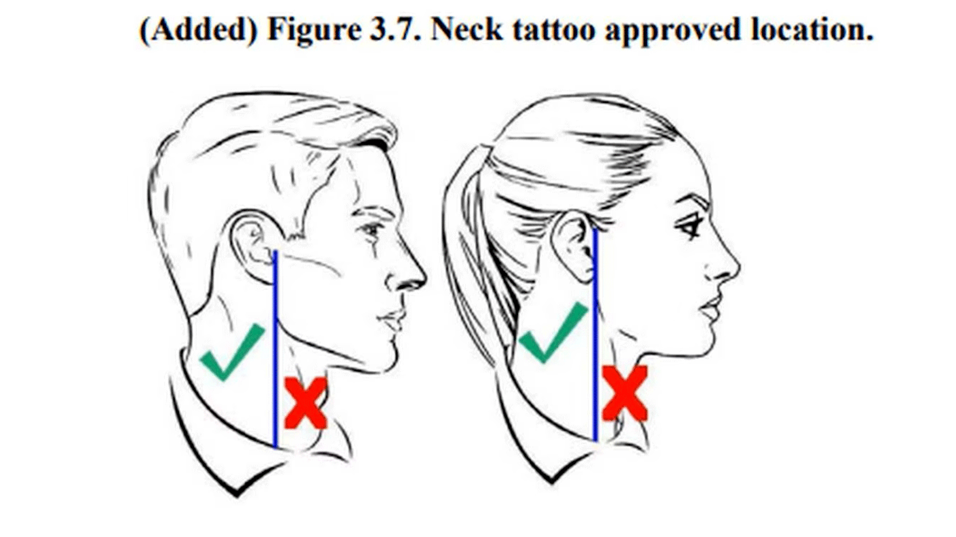 US Air Force neck tattoo policy 060323 CREDIT US AIR FORCE