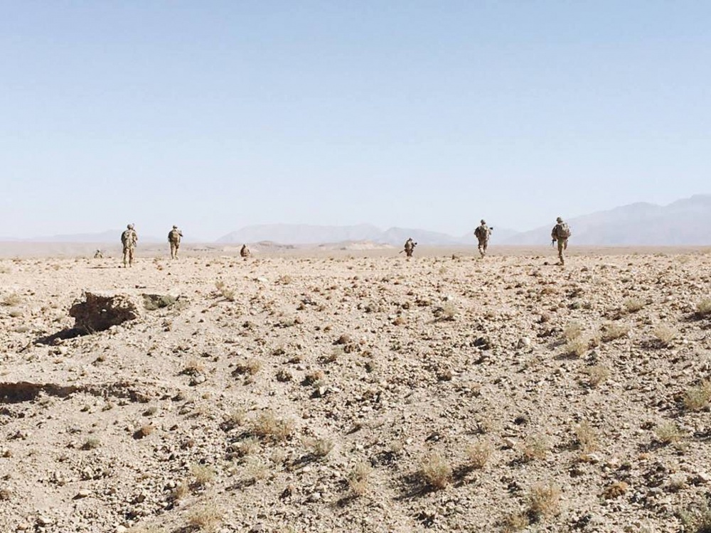 US personnel in Afghanistan